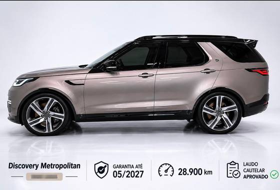 LAND ROVER DISCOVERY 3.0 D300 TURBO DIESEL MHEV METROPOLITAN EDITION AUTOMÁTICO LAND ROVER DISCOVERY 3.0 D300 TURBO DIESEL MHEV METROPOLITAN EDITION AUTOMÁTICO
